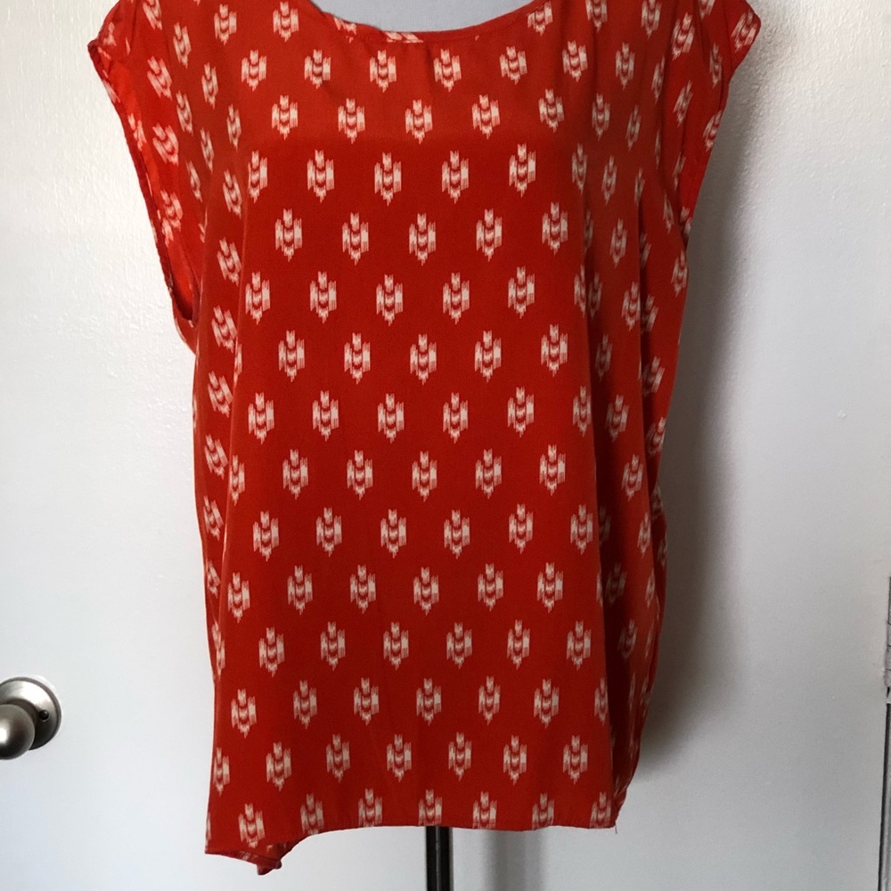 Paper Kite Orange Sleeveless Blouse